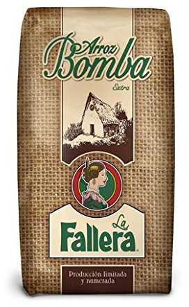 Lot 5x1kg Riz Bomba La Fallera spécial pour Paella