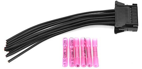 Gebläsemotor Anschluss, Heizung Motor Gebläse Widerstand Verdrahtung des Gebläsemotor Widerstands + Stecker Verdrahtung des Gebläsemotor Widerstands Pigtail-Kabelbaum Reparaturstecker 7701209803