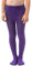 NOQ filles collants en tricot uni aux pieds chauds opaques école enfant bas Ballet danse spectacle pépinière, Violet 140/146 cm