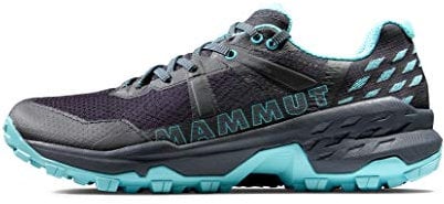 Mammut Sertig II Low GTX Women | Wanderschuhe für Damen, Outdoor Schuhe, Wasserdichte Trekkingschuhe, Gore-Tex Sportschuhe, Leichte Bergschuhe | Black-Dark Frosty, 7