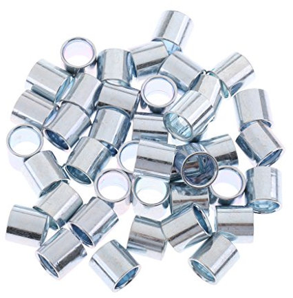 Milageto 40Pcs 10mm Robustes Longboard Skateboard Lager Spacer Hardware