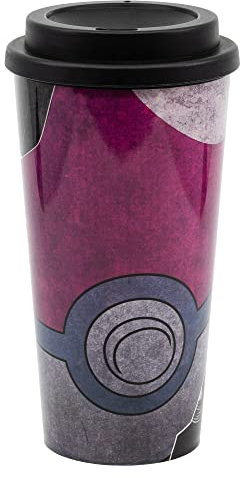 Stor GOBELET À CAFÉ À Double PAROI en Plastique sans BPA 520ML | ASO PP Cafe Doble PARED 520 ML Pokemon