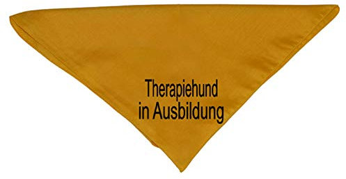 Hundehalstuch Therapiehund in Ausbildung Assistenzhund in Wunschfarben