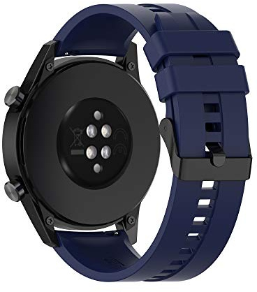 Cadorabo Silikon Armband 20mm kompatibel mit Samsung Galaxy Watch 42mm / S2 Classic/Sport - Ersatzarmband für Huawei Watch 2 für Nokia Steel für LG Watch Sport für Pepple 2 UVM