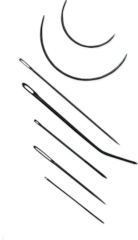 Pony Black Needle Repair Kit - 7-Piece Sewing Set