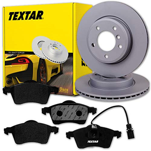 TEXTAR BREMSSCHEIBEN 280mm + BELÄGE VORNE T4 TRANSPORTER MULTIVAN BUS KASTEN 280x24mm - NUR fÜr PR-Nummer = 1LU