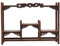 PAYNAN 34x25cm Chinese Kung Fu Tea Pot Crafts Display Holder Tea Set Wood Carving Stand Decoration