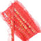 12Yards 25-30mm Vintage Glitzer Pailletten Organza Rüschen Borten Spitzenband Paillettenband Spitzenborte Dekoband Zierband Pailletten Bänder Plissiertborten für DIY Nähen Hochzeit Kostüme Deko,Rot
