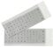 Tastatur-Aufkleber, 2 Stück, universelle englische Tastatur-Aufkleber, Computer-Tastatur-Aufkleber, silberner Hintergrund mit schwarzer Schrift, Aufkleber für Computer, Laptop, Notebook, Desktop…