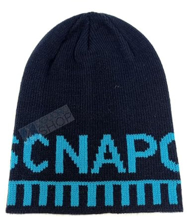 LIGUORO SHOP Wintermütze von Napoli, Modell Skipper, offizielles Produkt von E. Castellano, Blau und Hellblau, 42