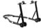 YILIKISS Motorbike Stand Lift, Adjustable Front and Rear Paddock Stand on Wheels, Heavy Duty Metal Motorcycle Lifting Stand for Workshop Garage Repair Shop