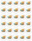 30 Olympics Torch Logo Cupcake Toppers Edible Wafer Paper Fairy Cake Toppers Celebration Cake Decorations