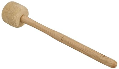 Universal Gongschlägel aus Filz und Holz - Professionelle Gewichtung, Ideal für Alle Gonggrößen, Vollklang, Hochwertiges Percussion-Zubehör für Gongs & Tam-Tams