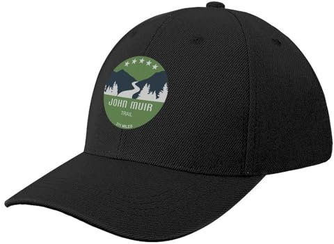 WVVCXCC modische und Unisex John Muir Trail Baseball Cap Pferd Hut Custom Cap Männer Damen Sport Outdoor Geschenke