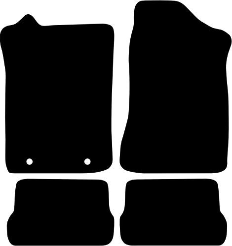 Kovvar Fußmatten passend für Volkswagen Corrado 1988-1995 | Qualität: Luxury