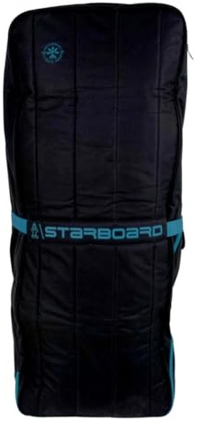 Generisch Starboard Inflatable SUP Zen Tikhine Pink Board Bag I Leicht & robust I Roll- & Rucksackfunktion I Schwarz-Blau I Größe L