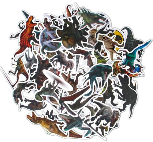 100pcs Jurassic Dinosauri Adesivi Stickers, Adesivi Dinosauri, Jurassic Stickers Bambini Attacca Stacca, Riutilizzabili E Dettagliati, Ideali Per Decorazioni Kawaii E Regali Per Bambini E Ragazzi