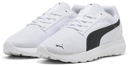 PUMA Softride Cosmic Lt, Scarpe da Ginnastica Unisex-Adulto, White Black, 40.5 EU