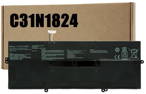 BLESYS C31N1824 Batería para ASUS Chromebook Flip C434TA portátil 11,55V 48Wh C31PnC1 0B200-03290000 0B200-03290100