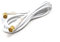 mCore TV Aerial Coaxial Cable, Male to Male, Gold Plated Connectors, Shielded for Digital and Analogue Signals, Compatible with Freeview, Freesat, Sky Box, Sat and BT TV (90 Angled, 2m)
