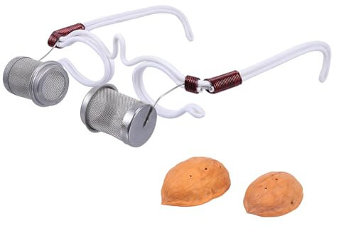 TOKIDNY 3pièces Appareil De Moxibustion Oculaire Avec Coque Coquille De Noix Outil De Massage Des Yeux Utilisation Pratique Et Sûre Pour Détente