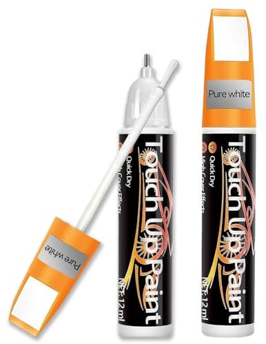 Beauthink White Touch Up Paint Pen for Cars,1pcs Car Scratch Remover Pen, Quick & Easy Scratch Repair, Fast-Drying, Durable Formula for Minor Automotive Scratches, Long-Lasting, Precision Application
