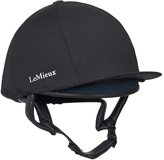 LeMieux Pro Mesh Hat Silk - Mesh Inserts for Breathability - Four Way Stretch To Fit Most Equestrian Riding Helmets
