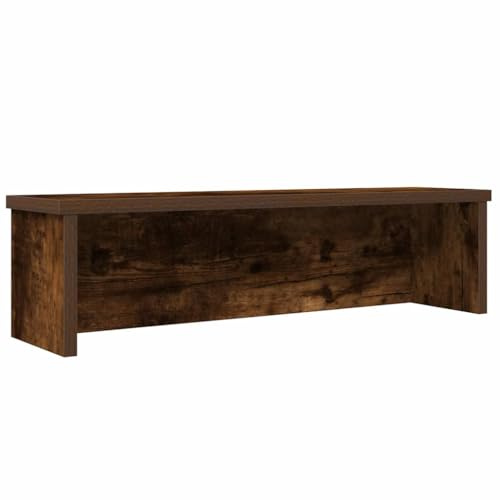 Étagère De Cuisine Empilable, Bois Composite, Design Modulable, Meuble Cuisine Rangement, Étagère Cuisines Rangement, Pour Cuisines, Bureau, Chêne Fumé, 60 x 15 x 16 cm