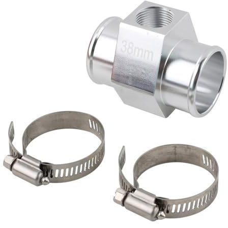 For Indicatore Della Temperatura Dell'acqua Da 1/2-14NPT, Raccordo Universale For Tubo Del Refrigerante,Adattatore For Tubo Flessibile Del Radiatore Da 38 Mm, 40 Mm E 42 Mm