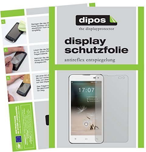 dipos I 2x Screen Protector matte compatible with Hisense HS-U971AE Protection Films