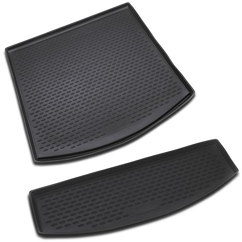 AD Tuning TPE Kofferraumwanne für VW Touran 1T 5 + 7-Sitzer (2003-2015) | passgenau, wasserdicht, rutschfest, hoher Rand, besonders robust, fahrzeugspezifisch, geruchsneutral,