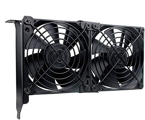 GDSTIME Graphic Card Fans, Graphics Card Cooler, Video Card Fan, PCI Slot Dual 90mm 92mm Fans, VGA Cooler