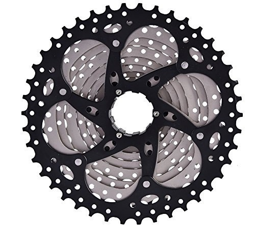 Fahrradkassette, 10-Gang 11-42t Fahrrad Freilauf Stahl Hochfeste Anti-Rost-Fahrrad Freilauf Leichte Fahrradkassette FüR Mountainbike, Rennrad