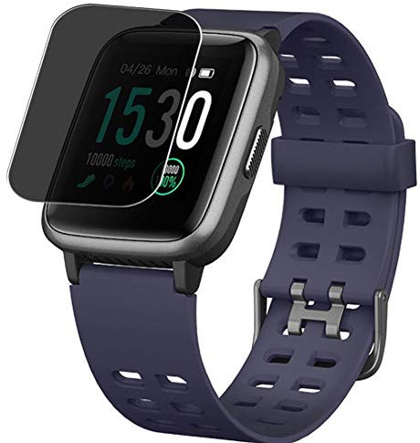 Vaxson Anti Spy Schutzfolie kompatibel mit TEMINICE Glymnis TOMSHOO Idealroyal HAFURY 1.3 ID205L smartwatch Smart Watch folien Displayschutzfolie ( nicht Panzer Schutz Glas folie SchutzGlas )