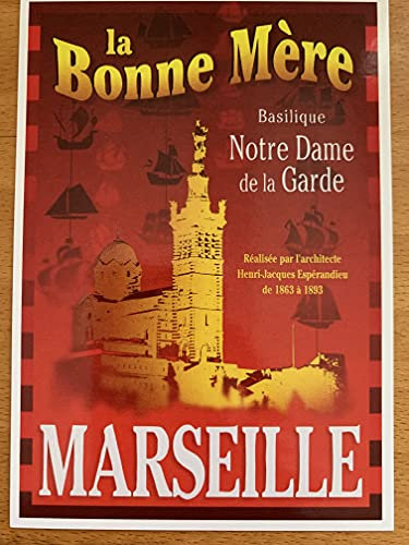 Marseille – La Bonne Mère – 10 x 15 cm – Postkarte
