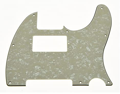 Humbucker Schlagbrett mit Schrauben Schlagbrett verschiedene Farben für Telecaster Gitarre Pickguard Platte(03)