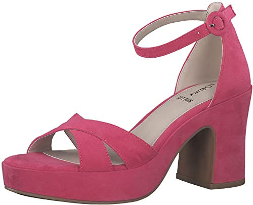 s.Oliver 5-5-28318-20, Sandalia Mujer, Fucsia, 38 EU