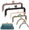 Taschenrahmen Verschluesse, 6Pcs Metall Taschenrahmen Taschenbügel,Metall Kuss Verschluss Rahmen Vintage Geldbörsenverschlüsse für DIY Geldbeutel Handtasche Taschenzubehör