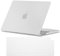 NJIAONE Hülle Kompatibel mit MacBook Air 13,6 M4 M3 M2 2022 2024 2025 Modell: A3240 A3113 A2681, Hart Schalen Hülle Kunststoff mit EU Tastaturabdeckung Schutzhülle Case - Matt Transparent