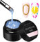 Makartt DIY Malerei Gel 3D-Gel-Nagelkunst für Micro Nägel Sculpting, Gel Nagellack und Chrom Nagelpulver, 3D uv gel Sculpting Gel für Nails Art zu Hause Salon 8ML