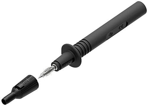 Electro PJP 404-IEC-CD1-N Prüfspitze Buchse 4mm CAT III 1000V Schwarz 1St.
