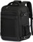 KLOSTAIN Sac à Dos Voyage Cabine Avion 45x36x20 pour Easyjet 30L Bagage Cabine Grande sous Siège Bagage à Main Homme Femme Sac à Dos pour Ordinateur Portable 15.6 Pouces Noir
