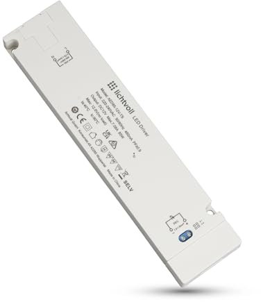 lichtvoll LED Trafo 12V 85W Led Netzteil 7.08A Trafo 230v auf 12V auf 12V Treiber Netzteil, Led Driver Kein Flimmern, Kein Transformator Rauschen für Lamp, Nicht Dimmbar