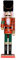 shjxi Figure di Natale Schiaccianoci | Schiaccianoci tradizionale in legno da 50 cm | Schiaccianoci natalizio in legno, figura soldato schiaccianoci festivo, bambola tradizionale schiaccianoci per
