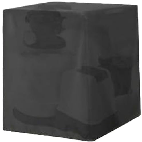 Jorzer Housse pour équipement de piscine, abri de pompe de piscine, housse de pompe anti-poussière 84 x 61 x 86 cm, housse de pompe de jardin pliable pour piscine hors sol, housse de pompe en tissu