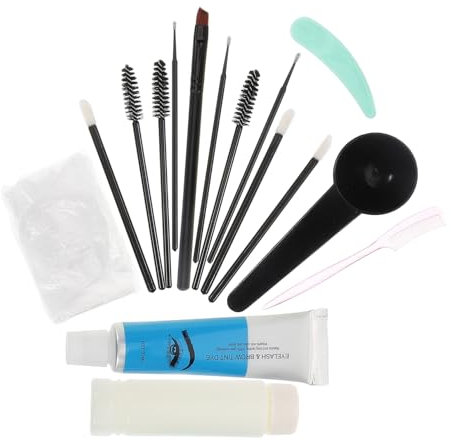 Healvian 1satz Augenbrauenfärbung Mit Dunkelbraunem Gel Und Pinsel Augenbrauen-kit Für Lebendige Langanhaltende Ergebnisse Wasserfest Und Benutzerfreundlich Braun