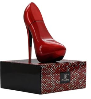Damen Parfum » roter Stiletto » 100 ml blumig/fruchtiges Parfüm für Frauen » Top Girl Paris » Flakon als Absatzschuh