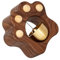 Campanas de madera con forma de patas, campanas de madera para nevera, porche, jardín, patio trasero, tienda de madera
