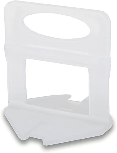 Rubi | Leveling Flanges for Ceramics | 1,5 mm Flange for Ceramic Tiles Between 11 and 20 mm | for 30x30 cm and Higher formats | 100 Units | Delta Level System Flange