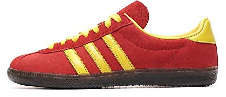 adidas Herren Spritus Spzl Sportschuhe, Scharlachrot/Gelb (Escarl Supcol Escarl), 41 1/3 EU